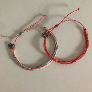 Two pura vida bracelets